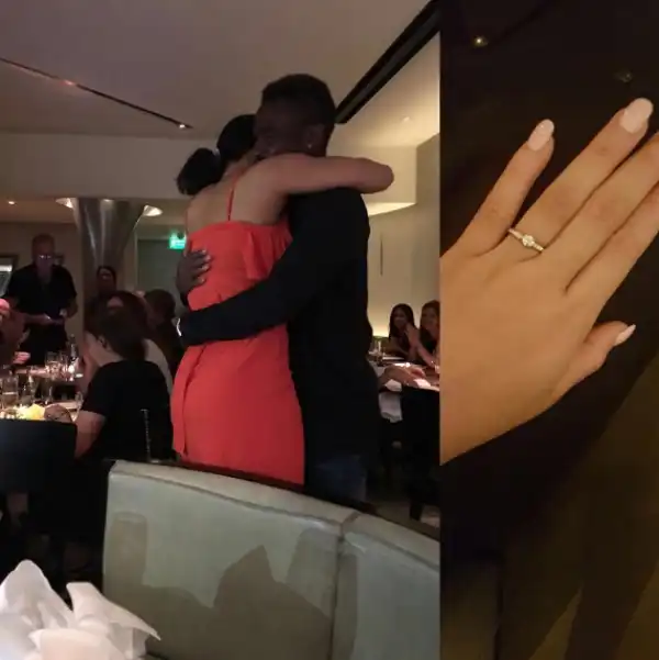 21-year-old Ex-MBGN Iheoma Nnadi and Emmanuel Emenike are engaged (Photos)